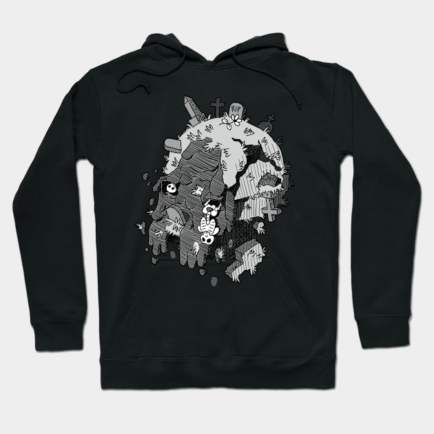 Grave Situation Hoodie by malbatross